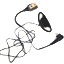 Standard D-type earpiece/mic