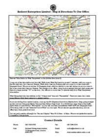 Click on image for printer-friendly map and directions to our office