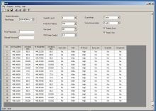 Example of PC walkie-talkie programming software