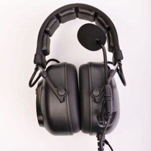 "Aircraft" style full headset with boom microphone PHS05