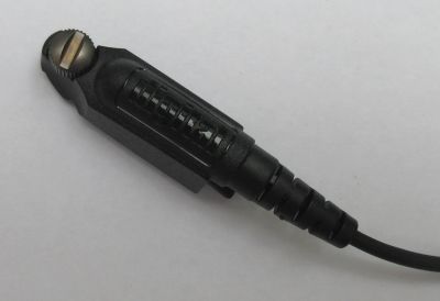 entel-dx-audio-connector-2 Semi-covert earpiece / microphone for Entel DX walkie-talkies
