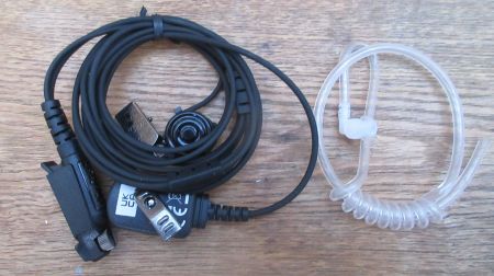 entel-ea15dx-covert-earpiece-mic-1 Semi-covert earpiece / microphone for Entel DX walkie-talkies