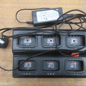 Set of six 2nd hand PT4200 walkie-talkie radios