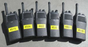 Motorola CP040 walkie-talkies for hire