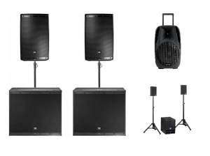 Amherst have a range of sound systems for hire